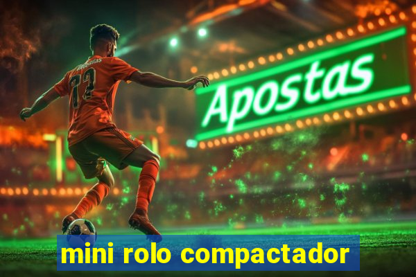 mini rolo compactador